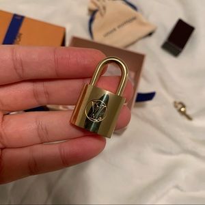 Louis Vuitton Lock and Key